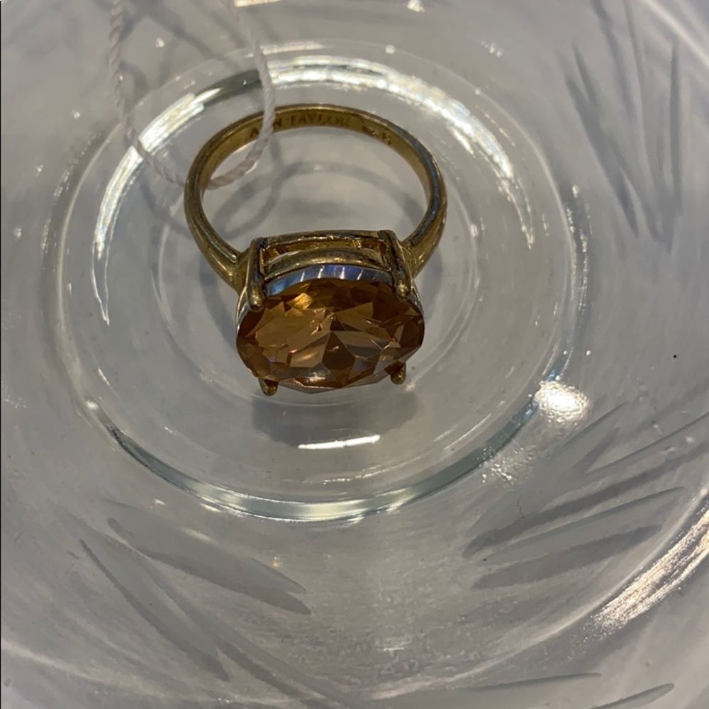 Ann Taylor Gold/Beads Rings